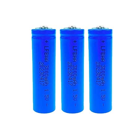1.5V 3000mAh二硫化亞鐵電池 AA 一次性鋰電池 不可充電電池